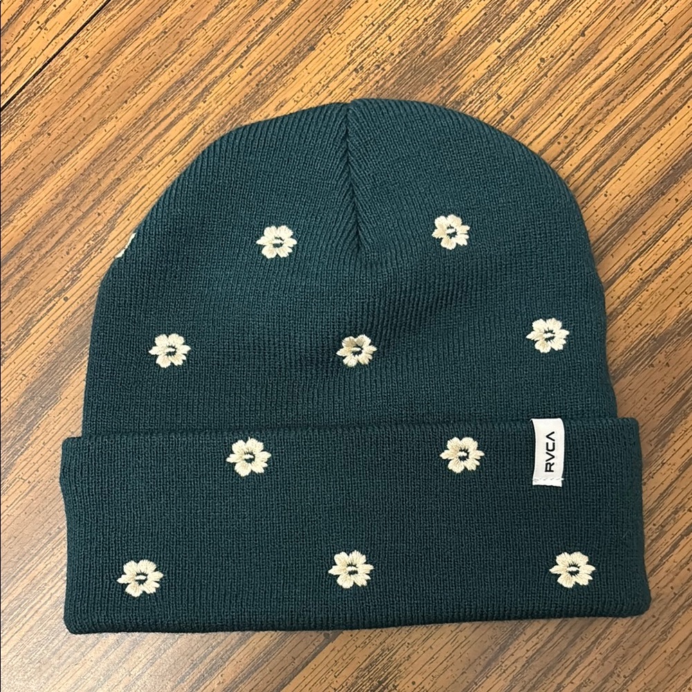 RVCA Embroidered Essential Beanie